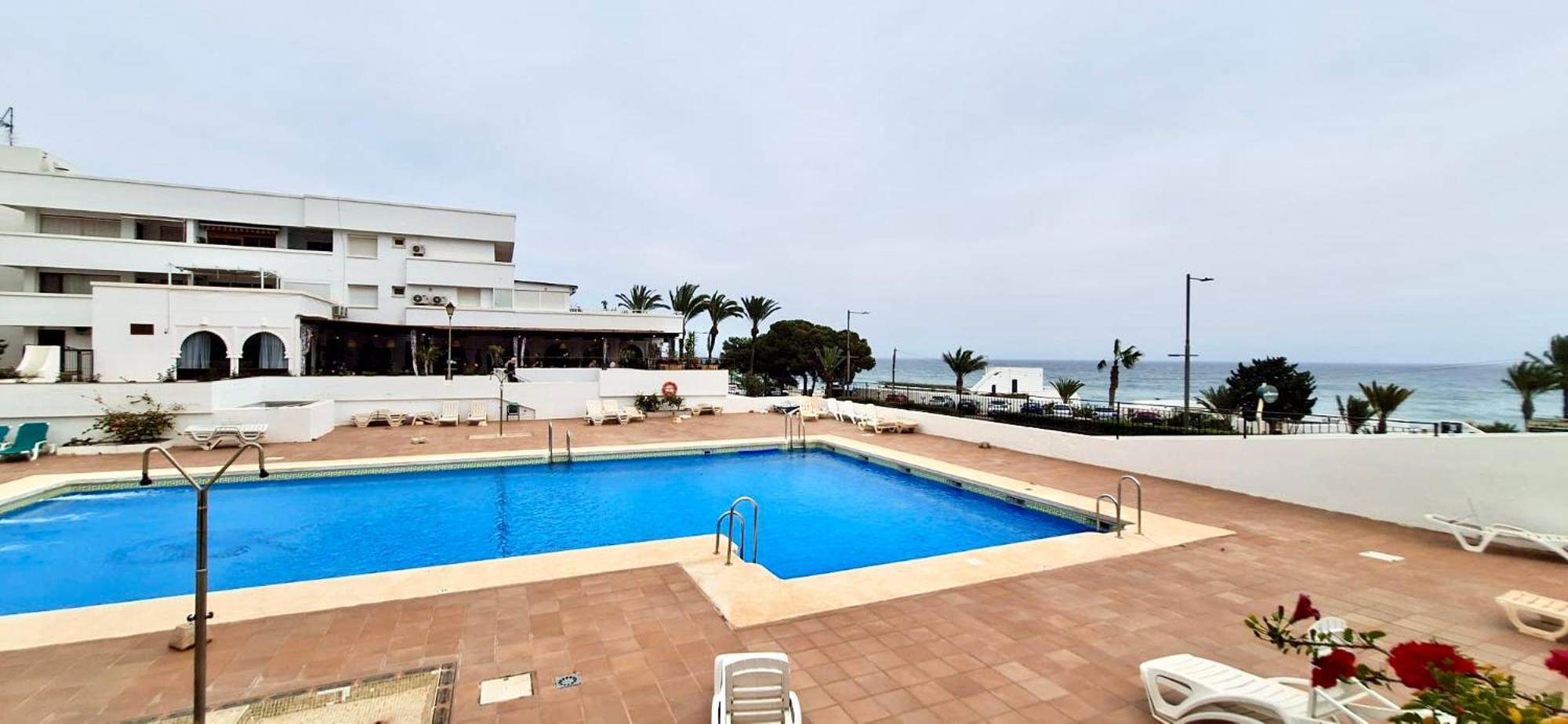 Apartamento Villa Azul, 1ª Linea De Playa Mojacar Exterior photo