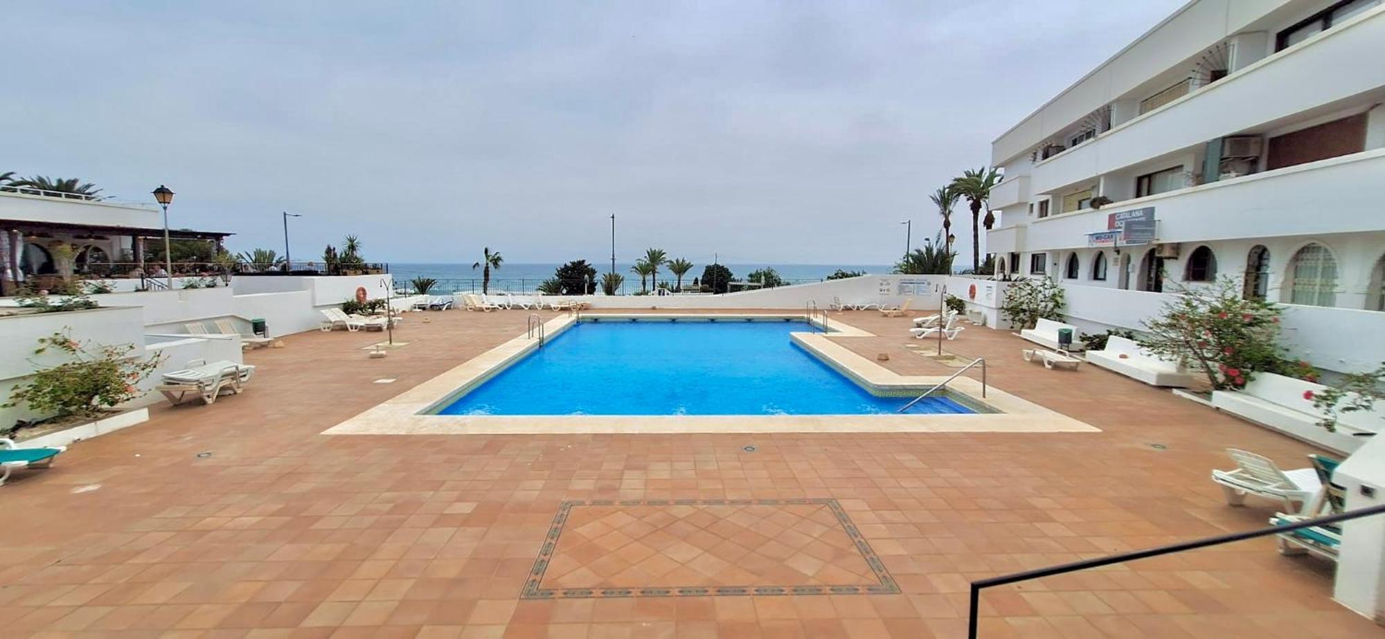 Apartamento Villa Azul, 1ª Linea De Playa Mojacar Exterior photo