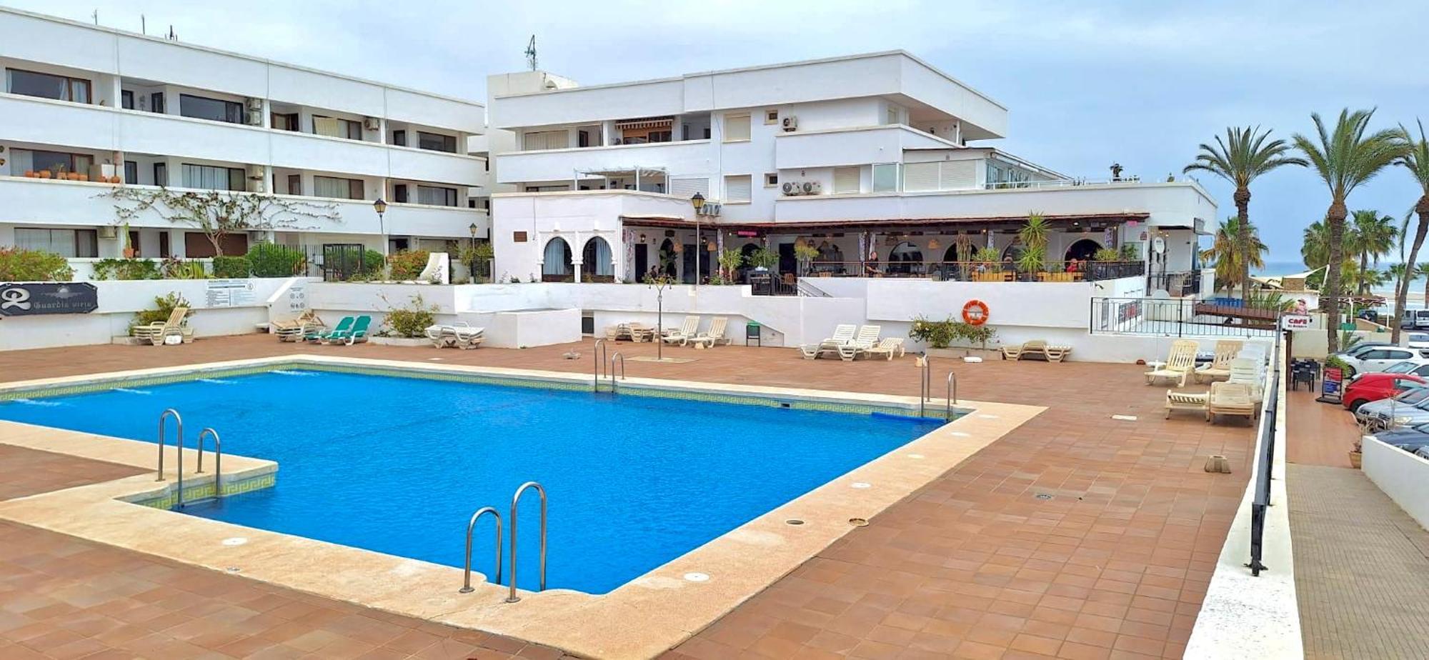 Apartamento Villa Azul, 1ª Linea De Playa Mojacar Exterior photo