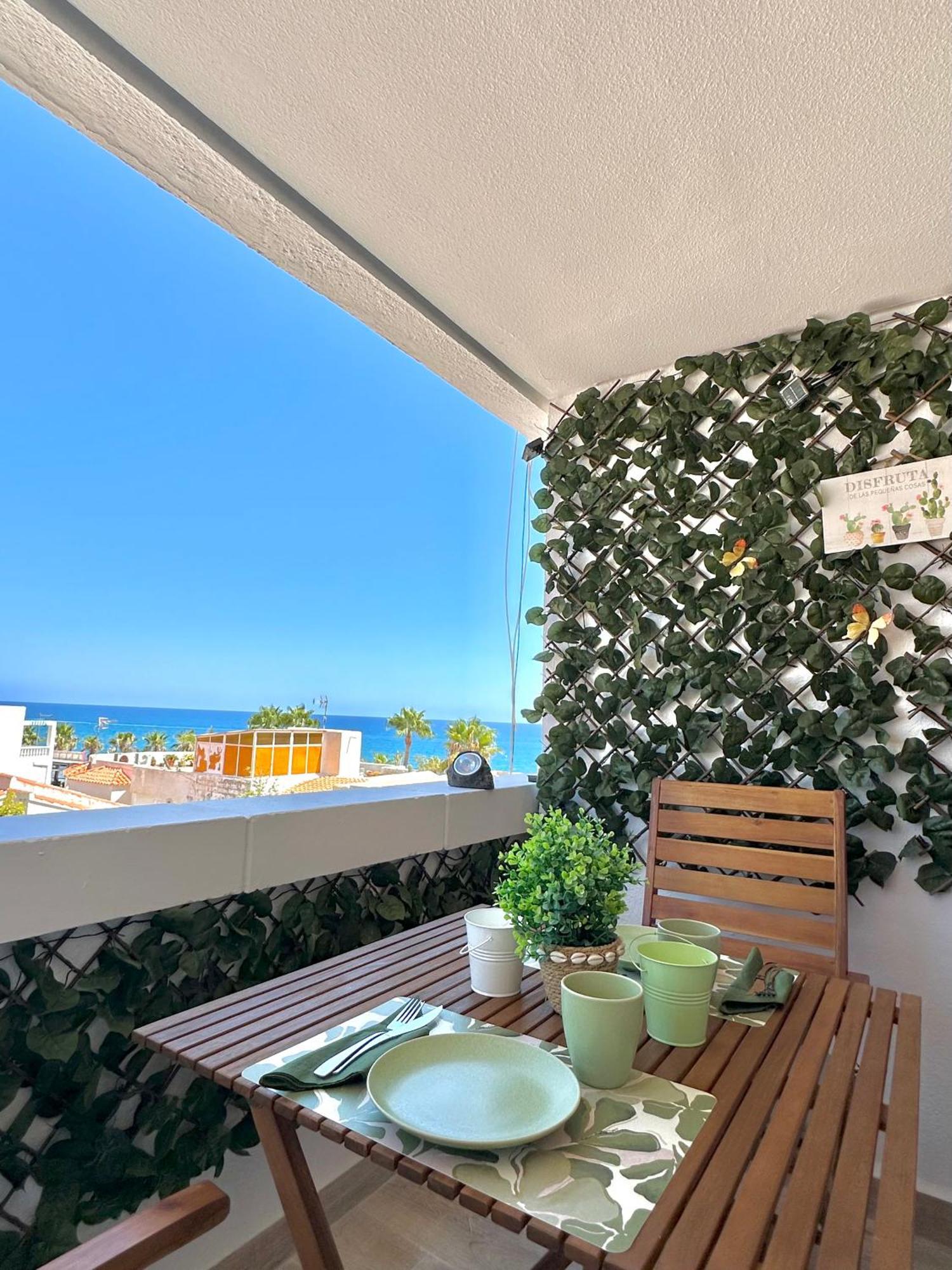 Apartamento Villa Azul, 1ª Linea De Playa Mojacar Exterior photo